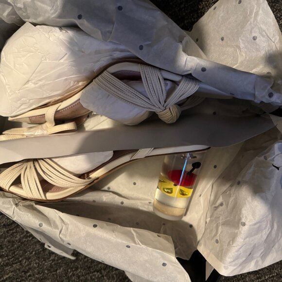 Kate Spade Happy Hour Sandals - Cream - Picture 4 of 6